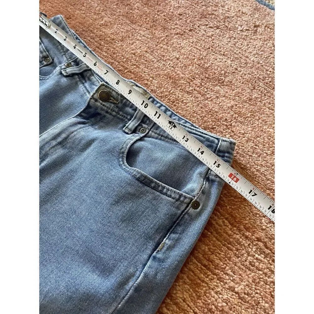 Vintage Liz Claiborne Cropped Blue Women’s Mom Jeans Size 12 - Picture 5 of 10